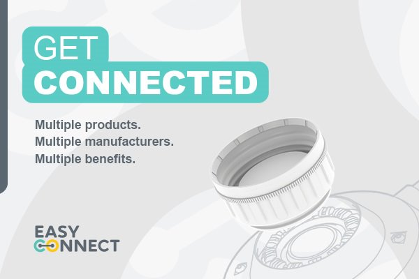 Easyconnect Closed Transfer System – a unique cap allowing liquid crop protection products to be directly transferred